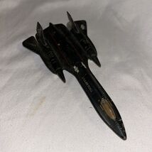 Vintage 10" 1:120 Diecast Lockheed SR-71 Blackbird Plane Spy Plane Jet 8... - $29.65