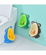 Cute Frog Potty Training Urinal for Boys Toilet with Funny Aiming Target - £9.00 GBP