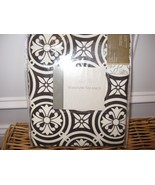 Rose Tree Dylan Medallion chocolate brown ivory Tailored Valance - €24,76 EUR