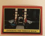 Return of the Jedi trading card Star Wars Vintage #76 Entering Throne Ro... - $1.97