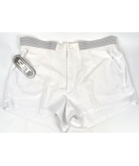 Vintage Men&#39;s Tennis Shorts Size 36 SET 1970s Polyester Stretchy White H... - £25.41 GBP