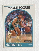 1989-90 Hoops Tyrone Bogues Charlotte Hornets #218 Basketball Card - £0.81 GBP