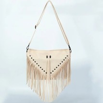 Diinovivo Trendy Tel Designer  Bags Rivet Women Messenger Bag Small Square Bag L - £147.32 GBP
