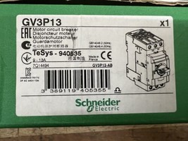 SCHNEIDER ELECTRIC GV3P13 / GV3P13 NEW - $247.48