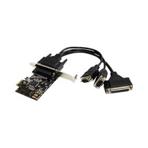 STARTECH.COM PEX2S1P553B PCI EXPRESS SERIAL PARALLEL CARD PCIE ADAPTER C... - £76.34 GBP