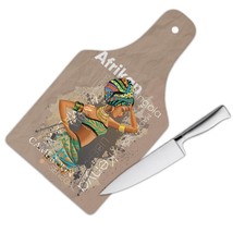 African Woman Countries : Gift Cutting Board Ethnic Art Black Culture Ethno Came - £22.90 GBP