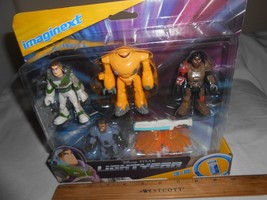 Disney Pixar Lightyear Buzz Action Figures Playset Zyclops Imaginext New Toy  - $14.84