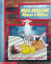 Max Malone Makes A Million by Charlotte Herman / 1991 Scholastic Paperback - £0.88 GBP
