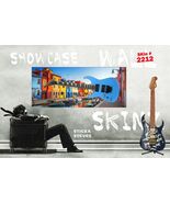 Wall Art Guitar Display Décor Panes- Fish Cove Harbour 2212 - $74.24+