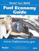 EPA 2015 Fuel Economy Guide vintage US brochure Gas Mileage 15 - $6.00