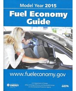 EPA 2015 Fuel Economy Guide vintage US brochure Gas Mileage 15 - $13.72 CAD