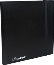 Ultra Pro Up Pro Binder Portfolios 12 Pocket Eclipse Holds 480 Cards Jet... - £28.31 GBP