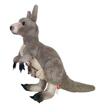 WILD REPUBLIC Artist Collection, Kangaroo, Gift for Kids, 15 inches, Plush Toy,  - £50.52 GBP