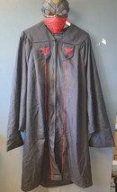 Ninja Hero Adult Costume Red Black Mask And Gown Great Condition. - $11.33