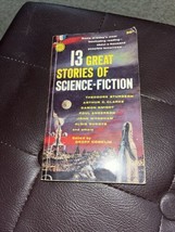 13 Great Stories of Science Fiction d1444 1960 Gold Medal PB Groff Conklin Ed. - £4.30 GBP