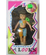 Vintage NOS 1990 L A LOOKS Doll Original Box CITITOY W/ 90&#39;s Clothes NRF... - $15.93