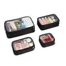 Travel Makeup Bag 4 Pack Portable Large Capacity Cosmetic Bag Cosmetic Case Make - £24.46 GBP