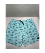 Salt Life Live Salty SLX-QD Fish N Bones Volley Shorts Beach Swim Size L... - $465.54 MXN