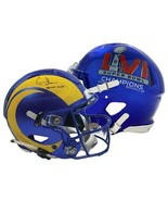 COOPER KUPP Autographed &quot;SB LVI MVP&quot; Rams Speed Flex Helmet FANATICS     - $1,484.10