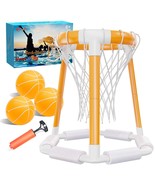 Swimming Pool Basketball Hoop Poolside Pool Game Sets - Inflatable Pool ... - $50.99