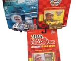 Lot of 3 Jeff Burton 1:64 Cars Racing Champions Hot Wheels - £9.38 GBP