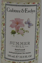 Crabtree &amp; Evelyn SUMMER HILL Hand Wash 16.9 oz NEW w/PUMP Soap - £15.57 GBP