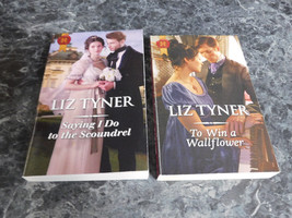 Harlequin Liz Tyner lot of 2 Regency Historical Romance Paperbacks - £3.17 GBP