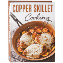 Copper Skillet Cooking Sizzling Recipes Color Spiral Hardcover - £15.24 GBP