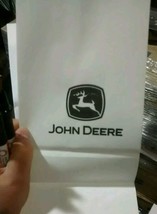 Lot of 25 - John Deere White Kraft Paper Bags (Lunch, Parts, Gift, Party Favors) - £7.63 GBP