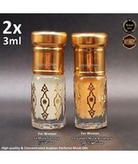 2x Golden Musk Al Tahara +Musk Fantasy 3ml High Quality Arabic Perfume م... - $193.06 MXN