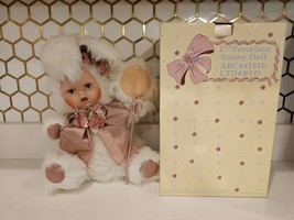 17&quot; Porcelain Bunny Doll ABC Distributing #41510 - New in Box! - $19.34