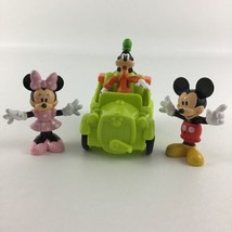 Disney Mickey Mouse Clubhouse &amp; Friends Figures Mickey Goofy Minnie Toy Lot - £17.07 GBP
