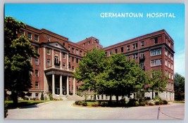 Postcard PA Pennsylvania Philadelphia Germantown Dispensary Hospital Chr... - $4.95