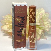 Too Faced Melted Matte Liquified Lipstick Gingerbread Man LE FS NIB Free... - $14.80