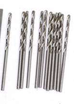 Detroit Industrial Tool 3/32&quot; Job Length Polished Drill Bit Pack of 12 M... - £10.40 GBP