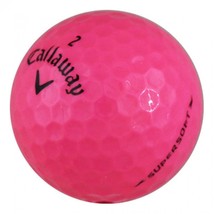 59 Mint Pink Callaway Supersoft Golf Balls - Free Shipping - Aaaaa - £78.21 GBP