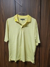 Pebble Beach Shirt Men 2XL Yellow Golf Performance Cool Comfort Outdoor - £8.94 GBP