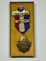 1961, Usarpac, U.S. Army Pacific, Slow Fire, Marksmanship Medal, Blackinton - £11.62 GBP