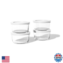 DURA LIVING 8-Piece Glass Food Storage Containers Set (4 Containers + 4 ... - $34.64