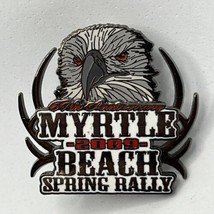 Myrtle Beach South Carolina Spring Motorcycle Rally Biker Lapel Hat Pin ... - £7.02 GBP