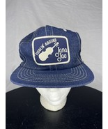 Jana Jae Foolin Around SnapBack Denim Trucker Hat Cap FIddlin Around Aut... - $42.08 CAD