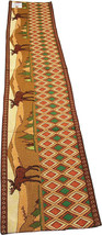 Kinara Northern Exposure Mountains &amp; Moose Design Table Runner 13x72 inches - £15.48 GBP