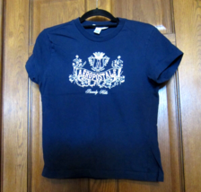 Vintage Aeropostale Beverly Hills Navy Blue Boyfriend Tee - Size L - £15.63 GBP