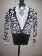 INC/INTERNATIONAL CONCEPTS LADIES LS BLK/WHITE SWEATER/BLOUSE LOOK 1-PC-... - $6.79