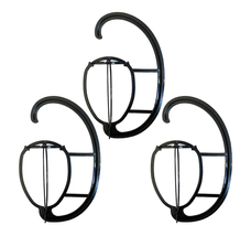 Collapsible Wig Stand Hanger, Portable Wig Stand, Wig Dryer-3 Pack - $18.08