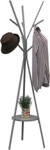 Black, 17 Point 72&quot;Wx17 Point 72&quot;Dx70 Point 87&quot;H (Grey) Homebi Coat Rack... - $55.92