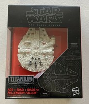 Star Wars Vii The Black Series Titanium Series DIE-CAST Metal Millennium Falcon - £15.55 GBP