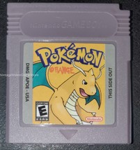 Pokemon Orange GBC Game Cartridge Rare GameBoy Color Custom ROM - £13.31 GBP