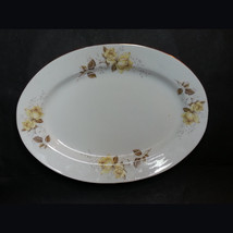 Serving Oval Platter Tray 12&quot;x8.5&quot; Porcelain Made in China - £14.19 GBP