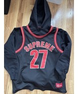 Authenticity Guarantee

New Black Supreme Basketball Jersey Sweatshirt Hoodie... - $6,663.63 MXN
